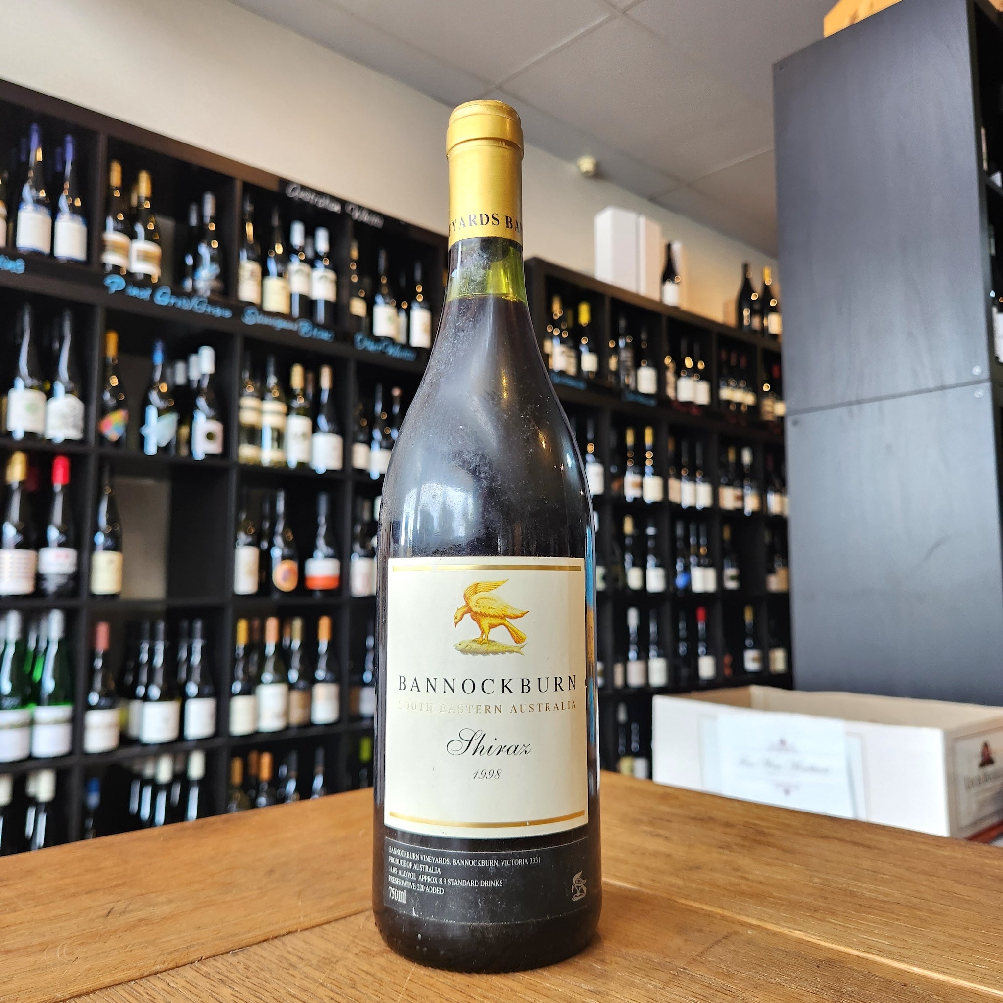 1998 Bannockburn 'South Eastern Australia' Shiraz