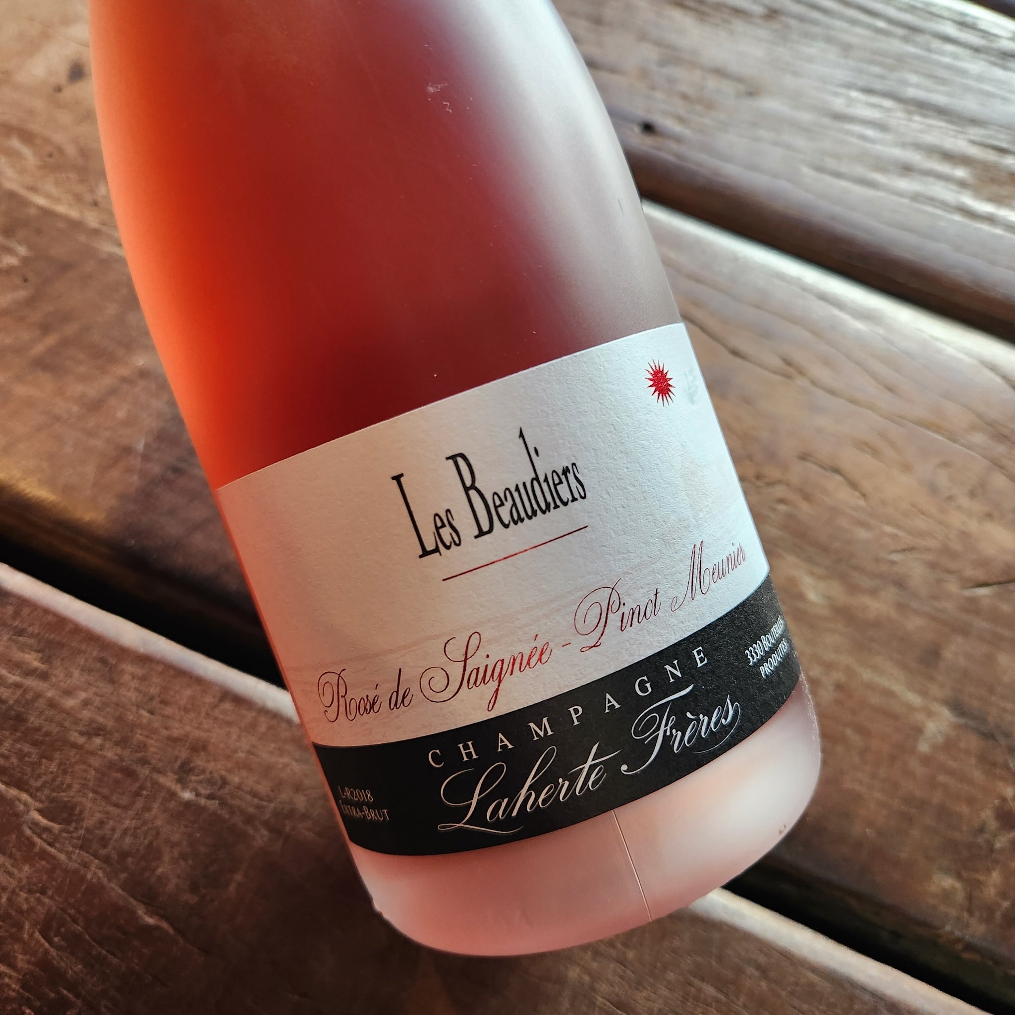 NV Laherte Frères 'Les Beaudiers' Rosé Saignée