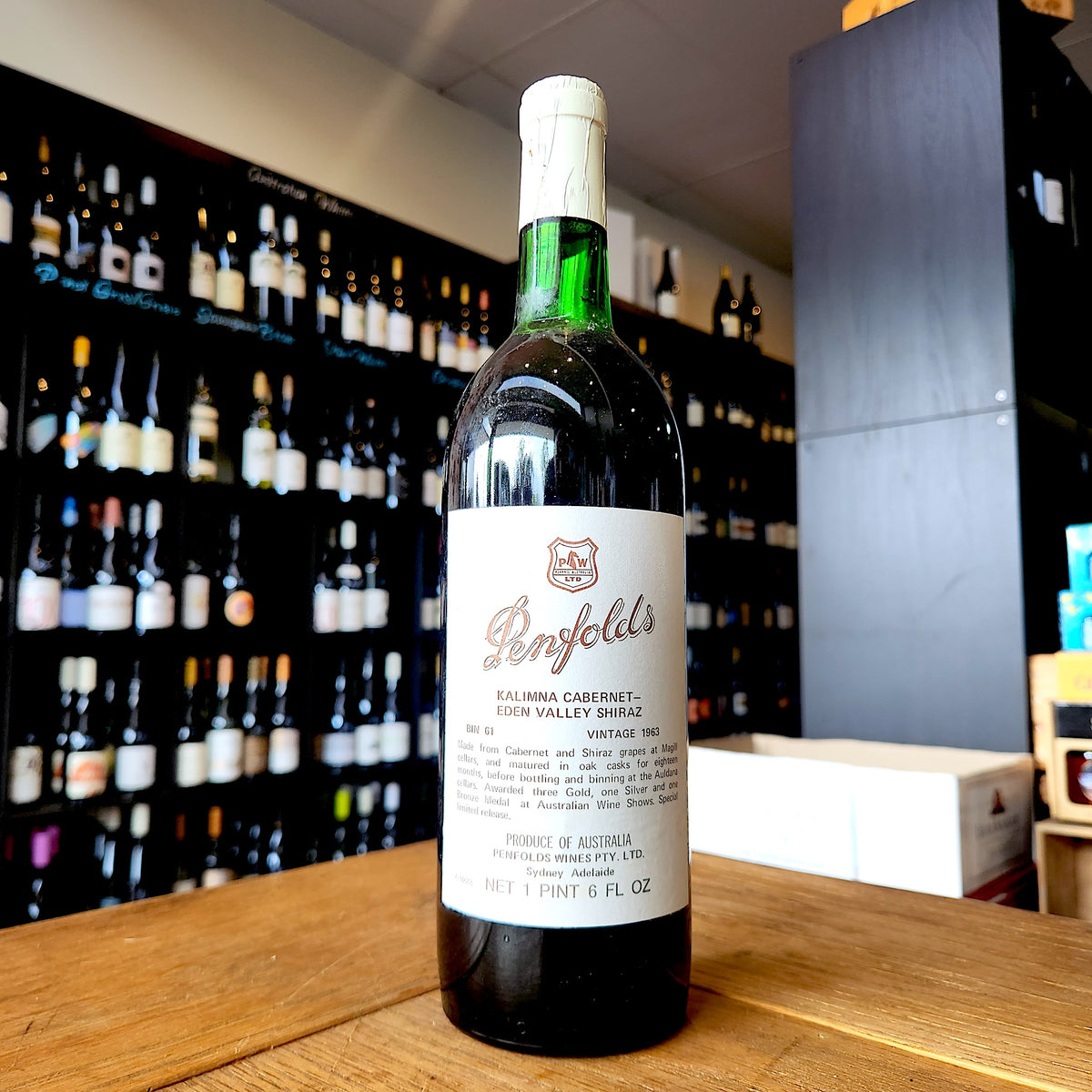 1963 Penfolds 'Bin 61' Cabernet Sauvignon-Shiraz