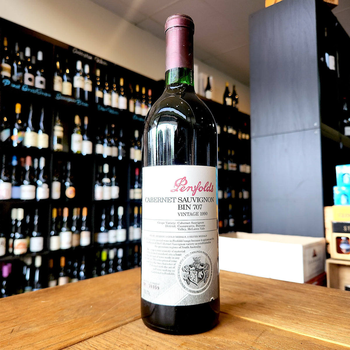 1990 Penfolds 'Bin 707' Cabernet Sauvignon