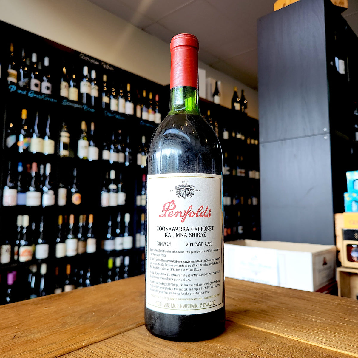 1980 Penfolds 'Bin 80A' Cabernet Sauvignon-Shiraz