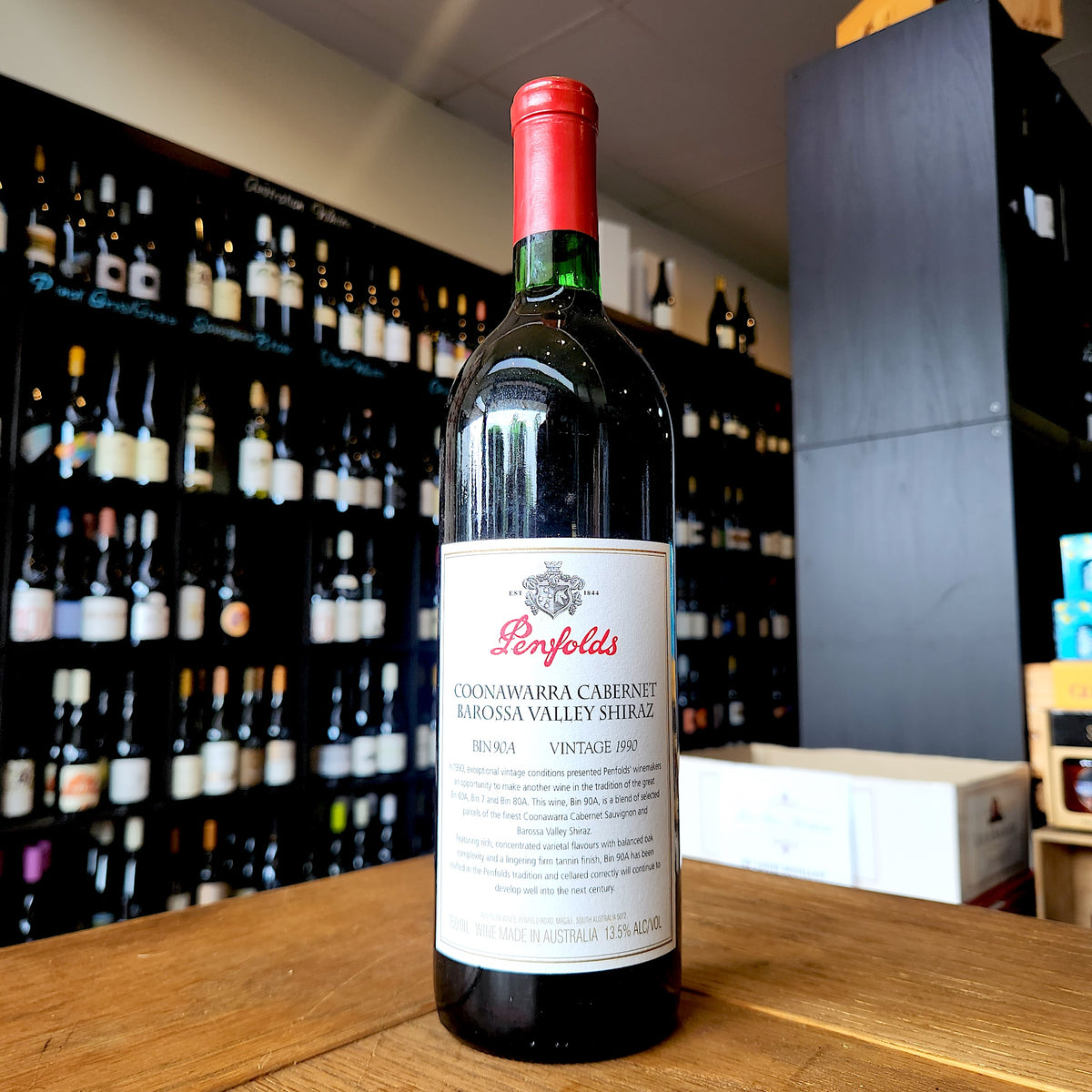 1990 Penfolds 'Bin 90A' Cabernet Sauvignon-Shiraz