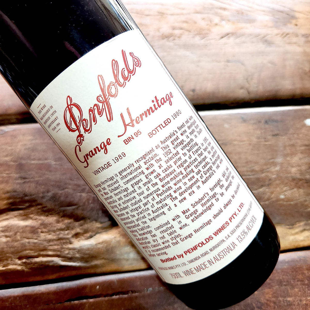 1989 Penfolds Grange Hermitage