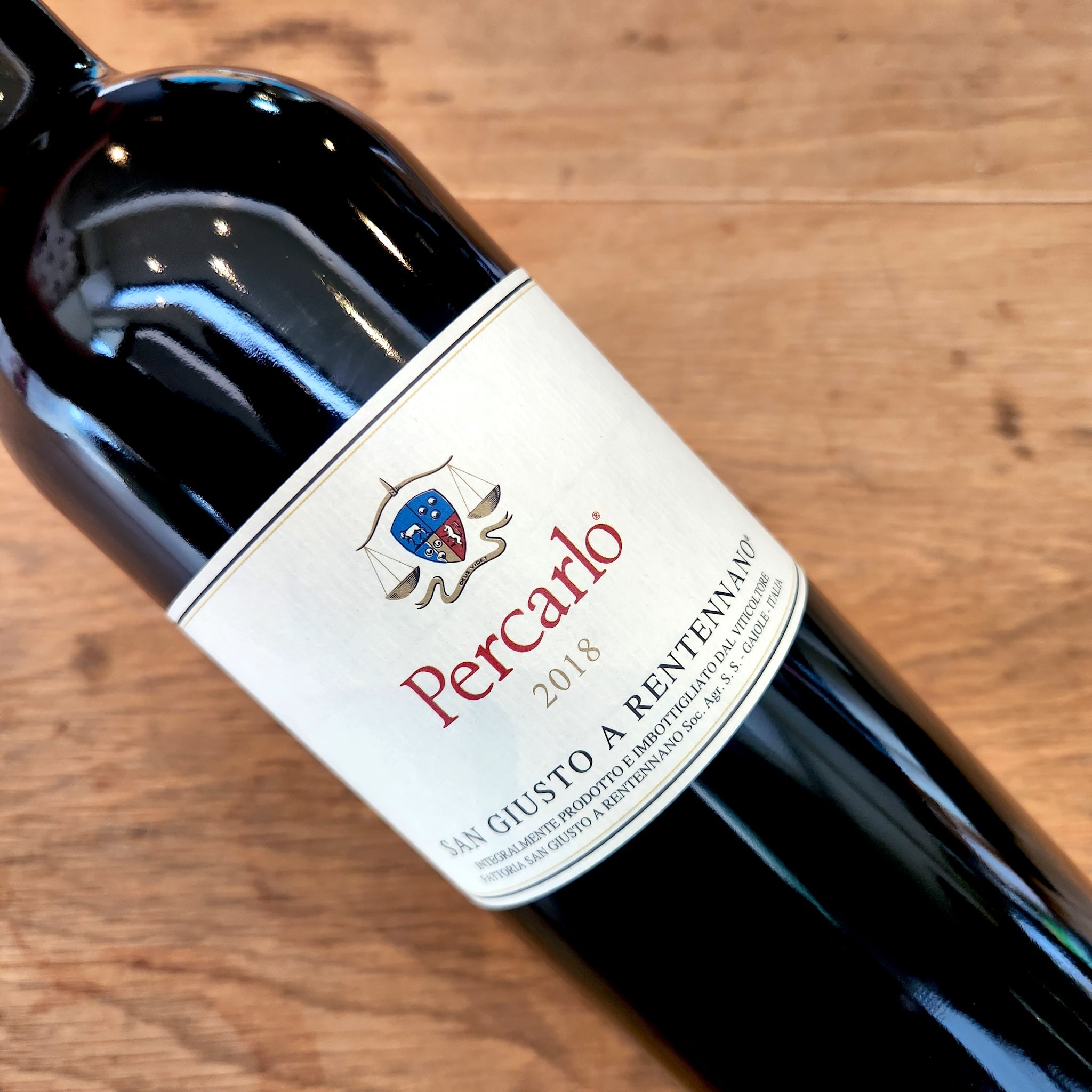 2018 San Giusto a Rentennano 'Percarlo' Toscana Sangiovese
