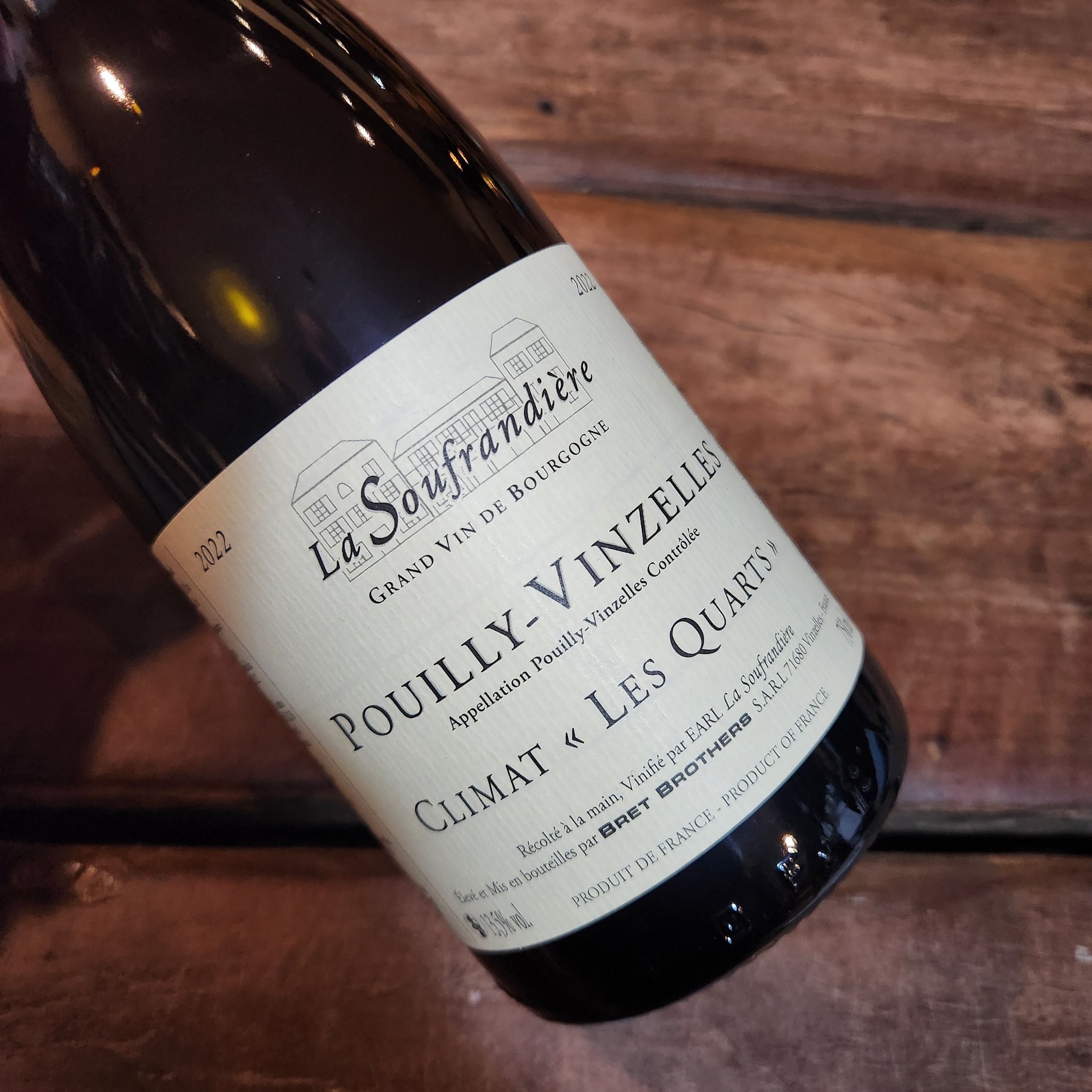 2022 La Soufrandiere 'Climat Les Quarts' Pouilly Vinzelles