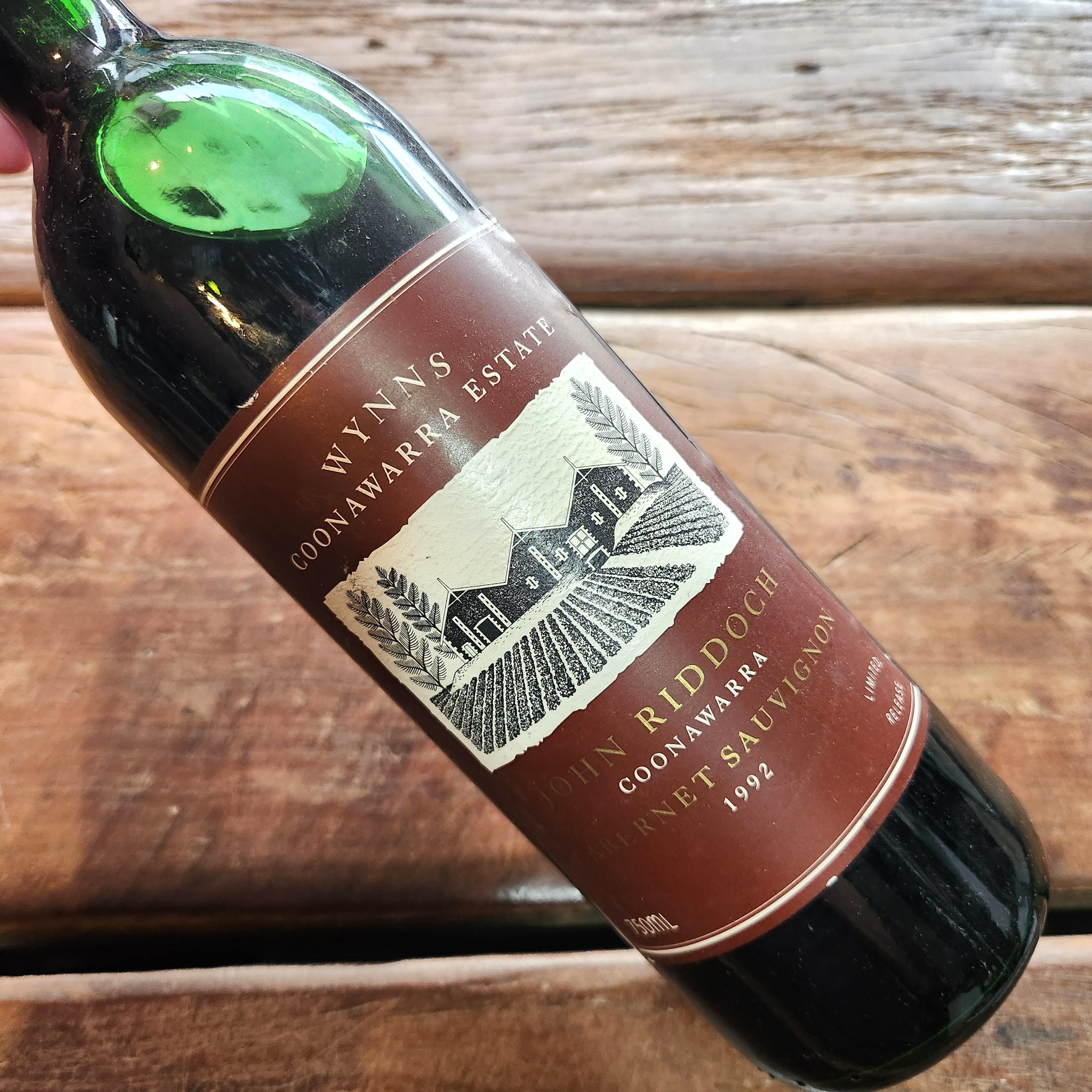 1992 Wynns 'John Riddoch' Cabernet Sauvignon